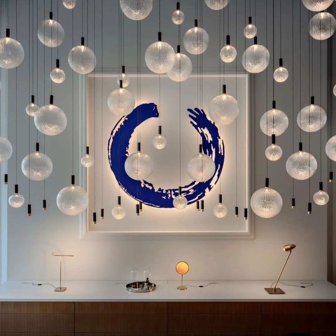 Ambiance Catellani & Smith / iCone au showroom Domelec de Libramont — vue 9